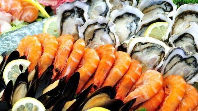 Morské plody vďaka vysokému obsahu selénu a zinku zvyšujú potenciu u mužov