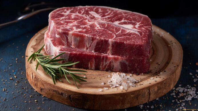 Mäso je zdrojom bielkovín pre normálnu spermatogenézu u mužov